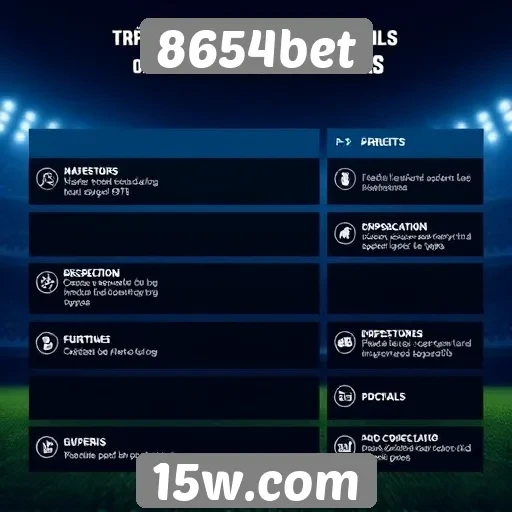 Apostas esportivas no 8654bet e suas características